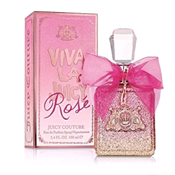 Viva La Juicy Rose by Juicy Couture Eau De Parfume Spray 3.4 oz - Picture 1 of 4